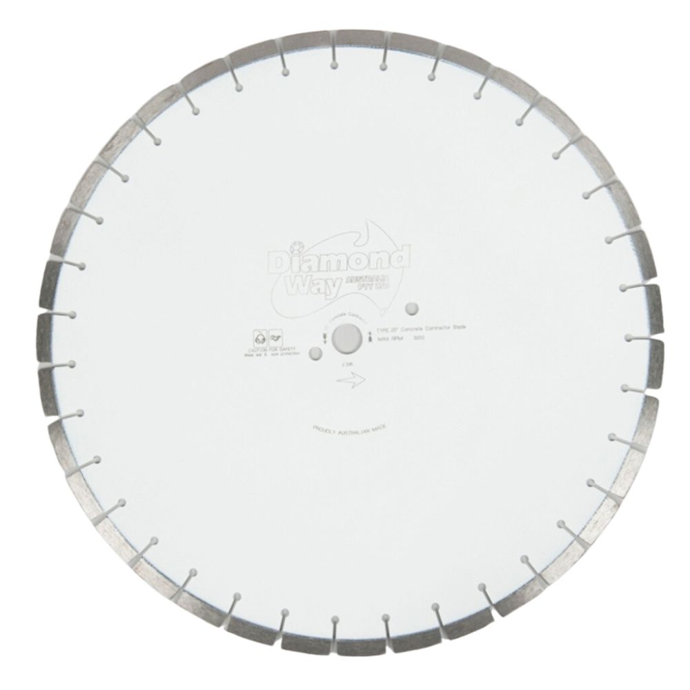 Diamond Way Contractor Diamond Blade Concrete White 16"