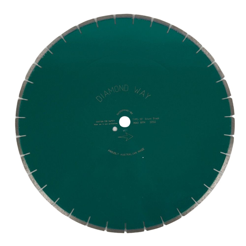 [318795] Diamond Way Silent Blade Block/Concrete/Paver 20"