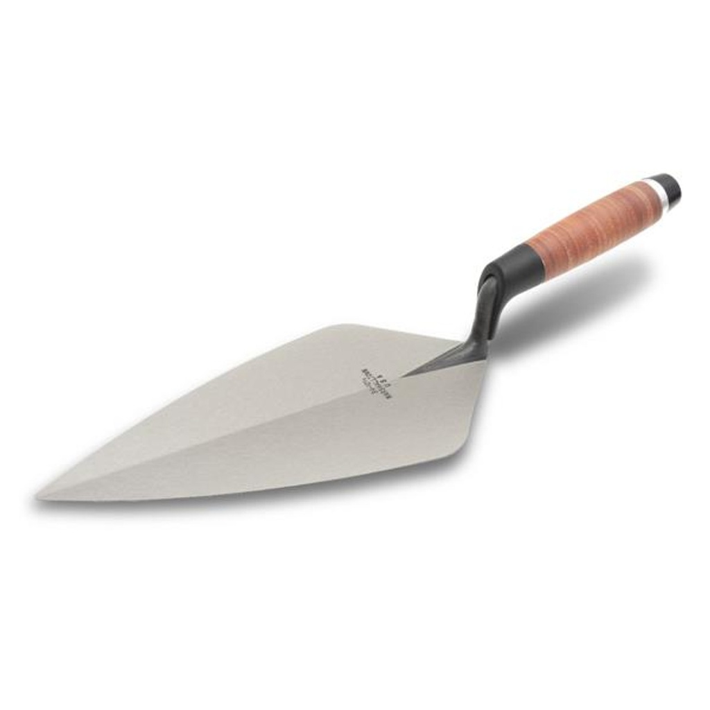 Marshalltown London Trowel Wide Leather Handle 12"