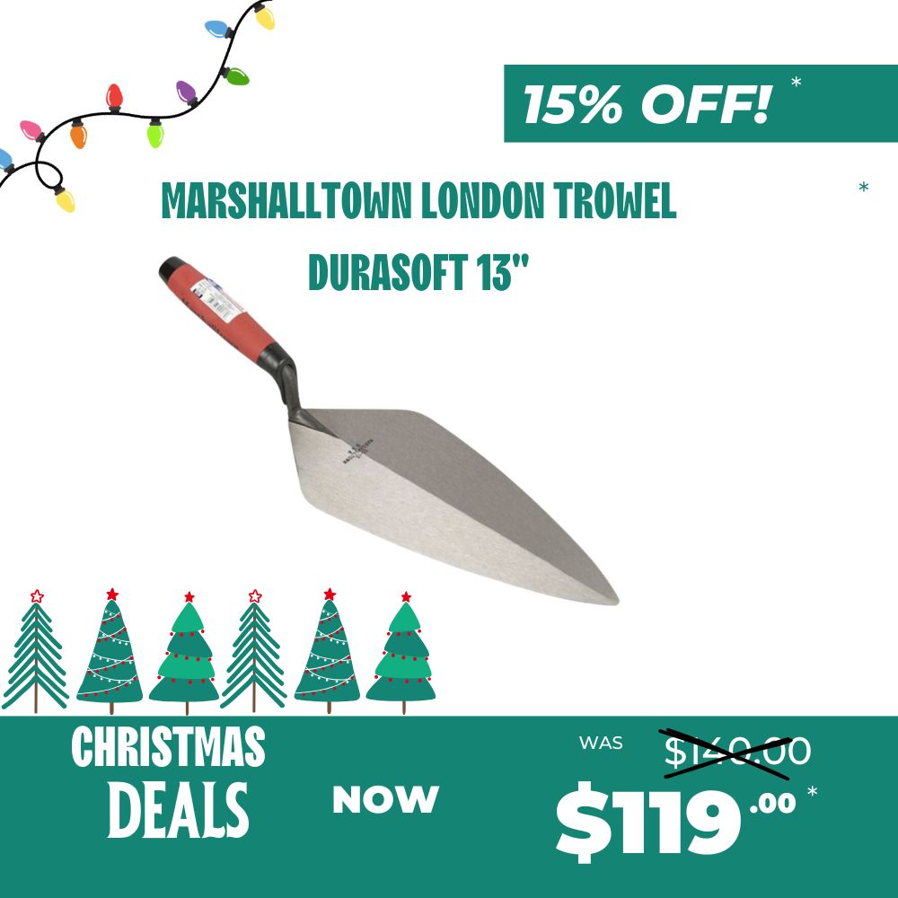 Marshalltown London Trowel Durasoft 13"