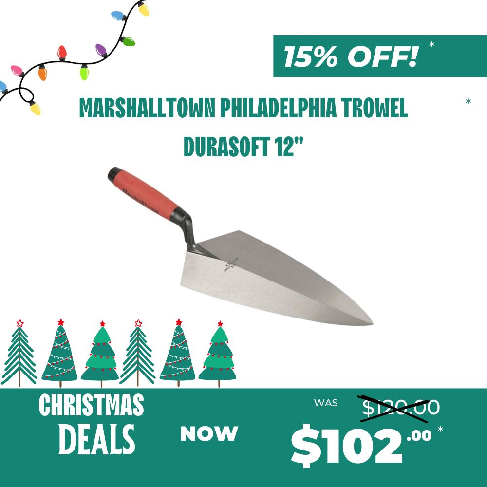 Marshalltown Philadelphia Trowel Durasoft 12"