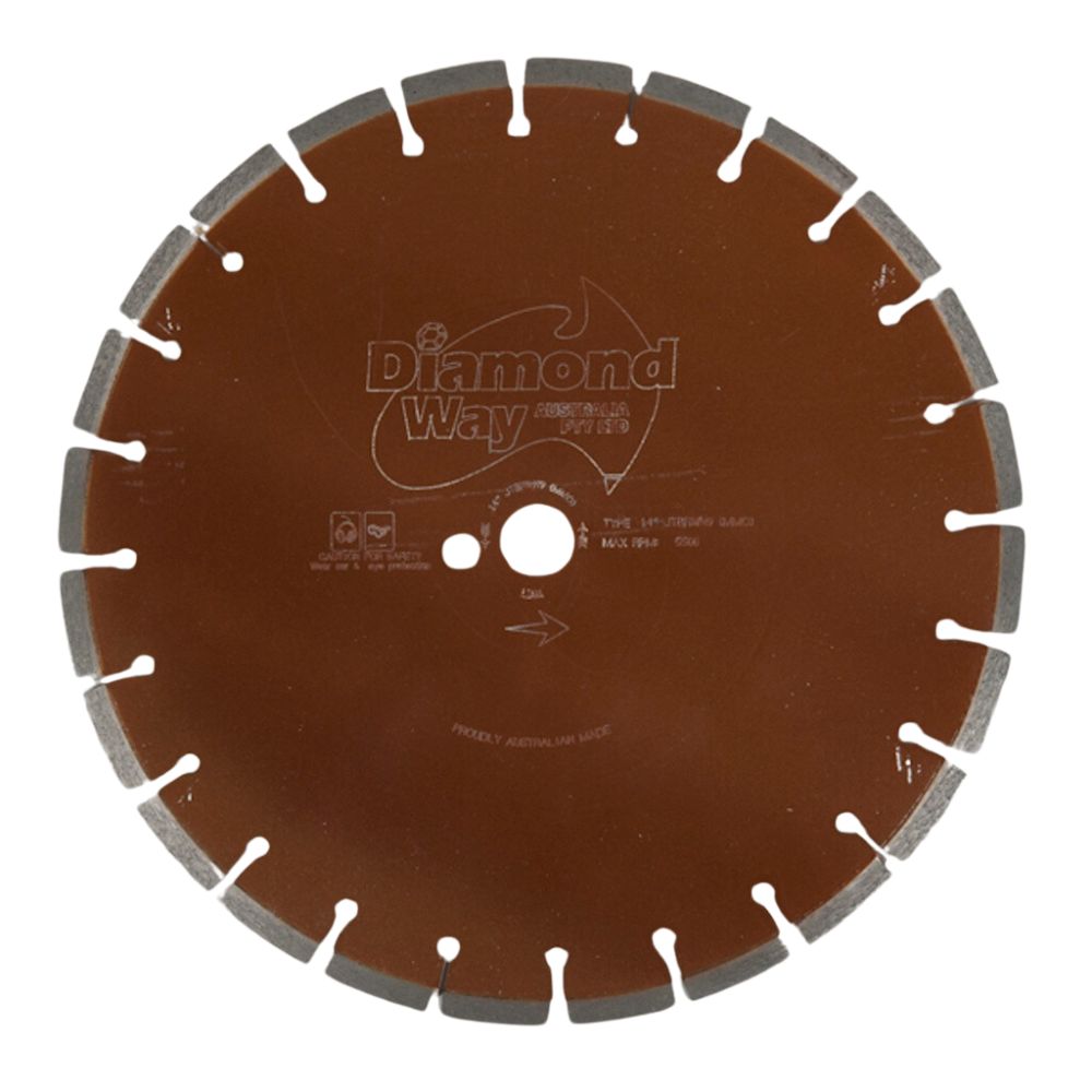 Diamond Way Premium Diamond Blade Concrete & Ashphalt 16"