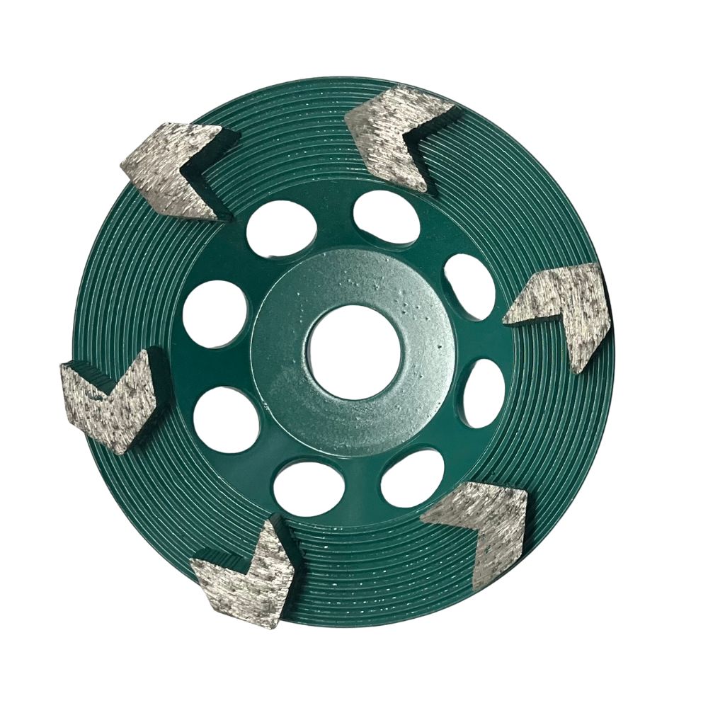 Syntec 5" Grinding Disc 6 Arrow Segs