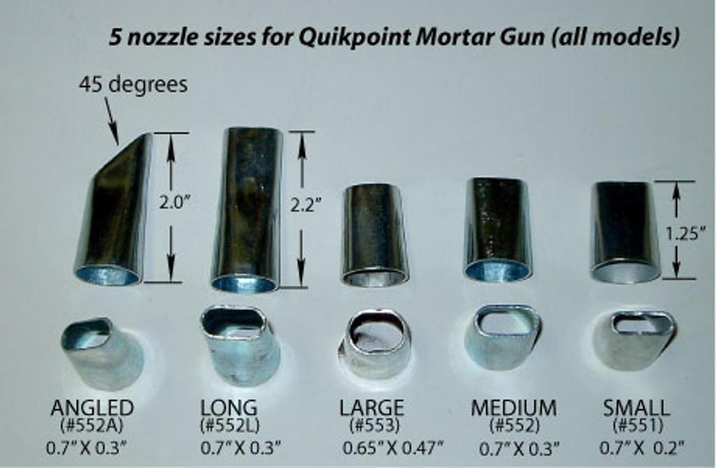 Quikpoint Long Nosed Nozzle