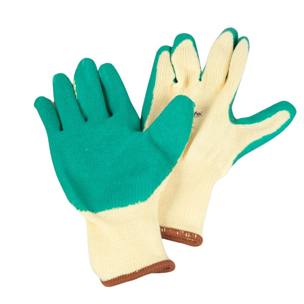 Maxisafe Green Grippa Gloves Large (12pk)