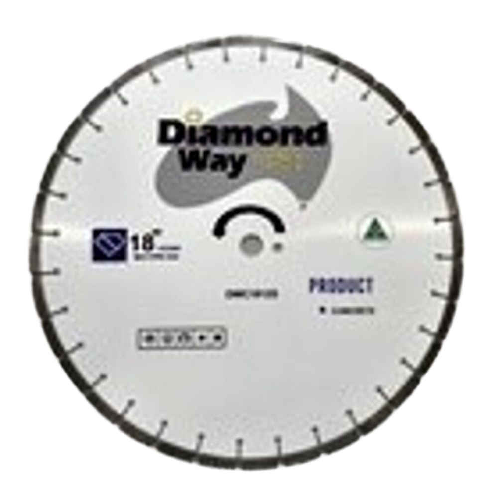 Diamond Way Diamond Blade Low HP Concrete 18"