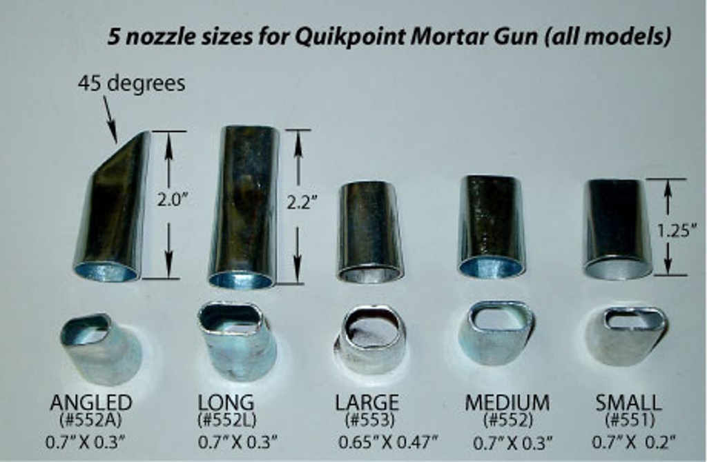 Quikpoint Steel Nozzle (Small)