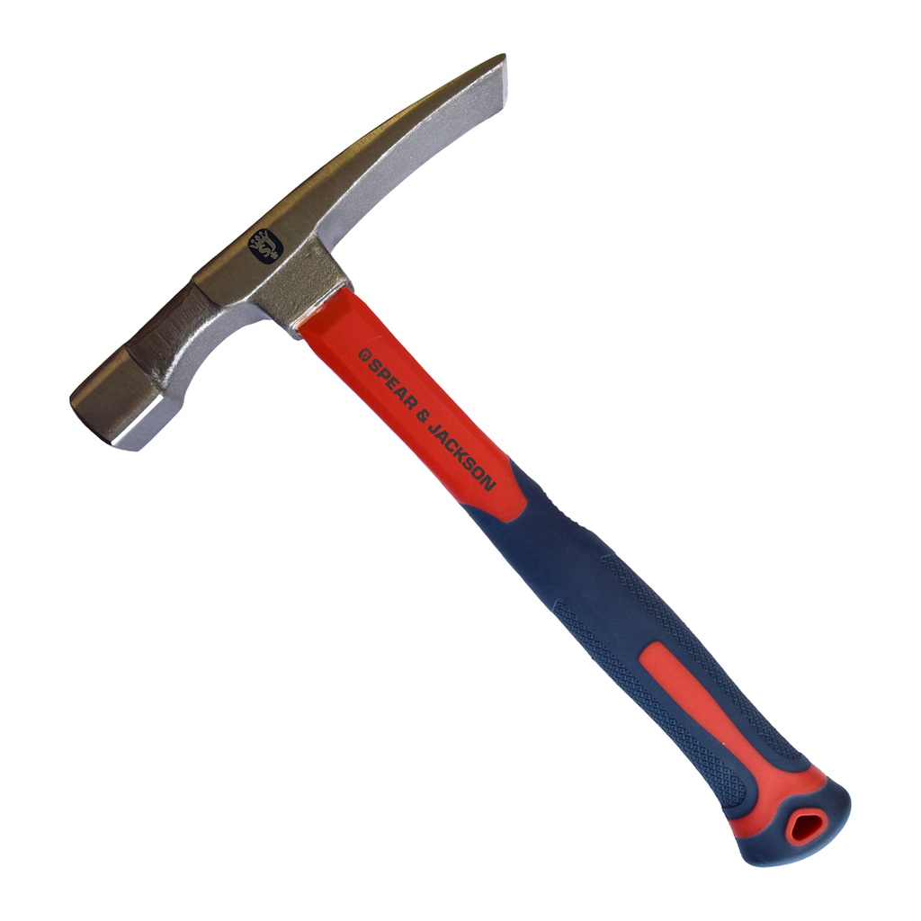 Spear & Jackson Brick Hammer Fibreglass Handle 