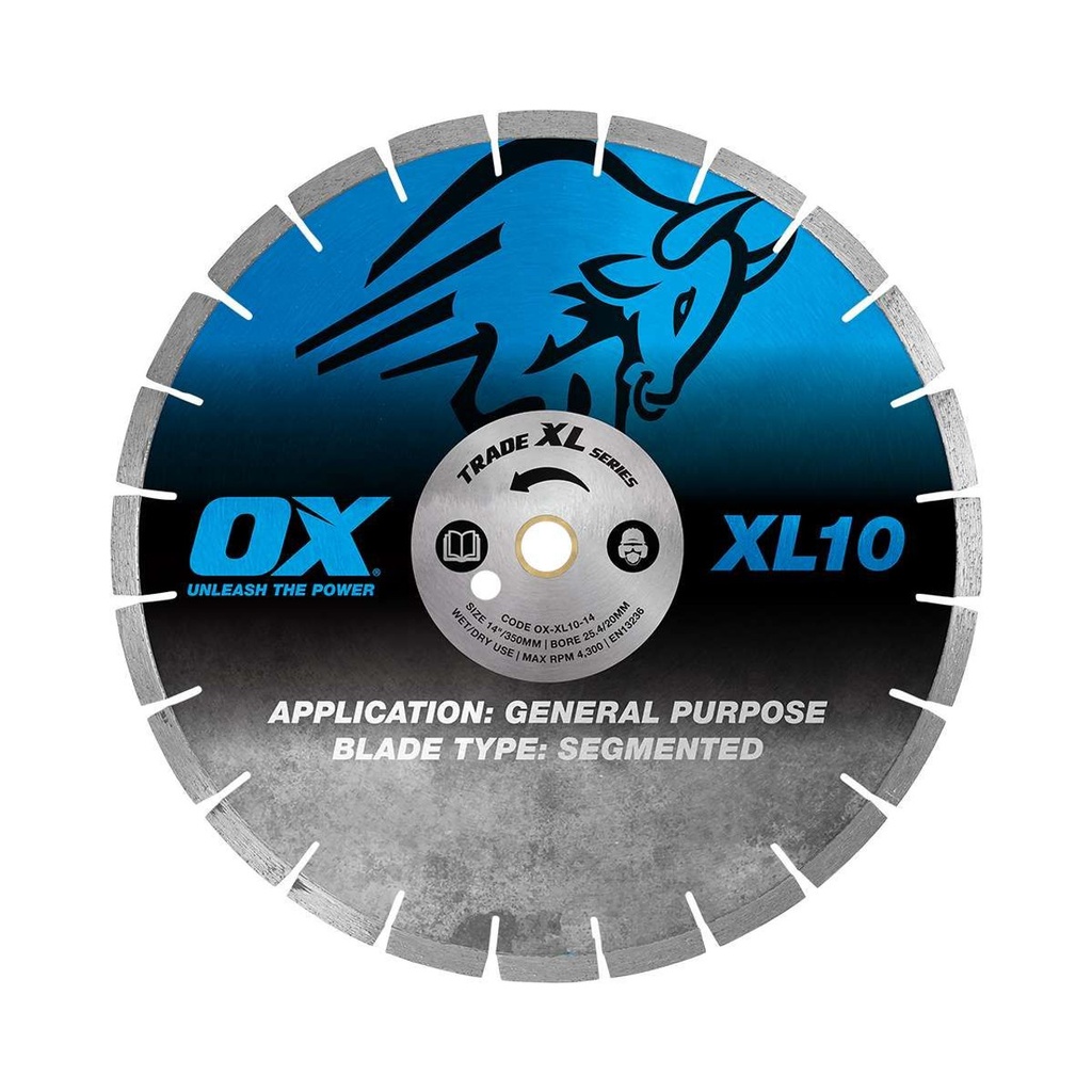 OX General Purpose Diamond Blade XL10 14"