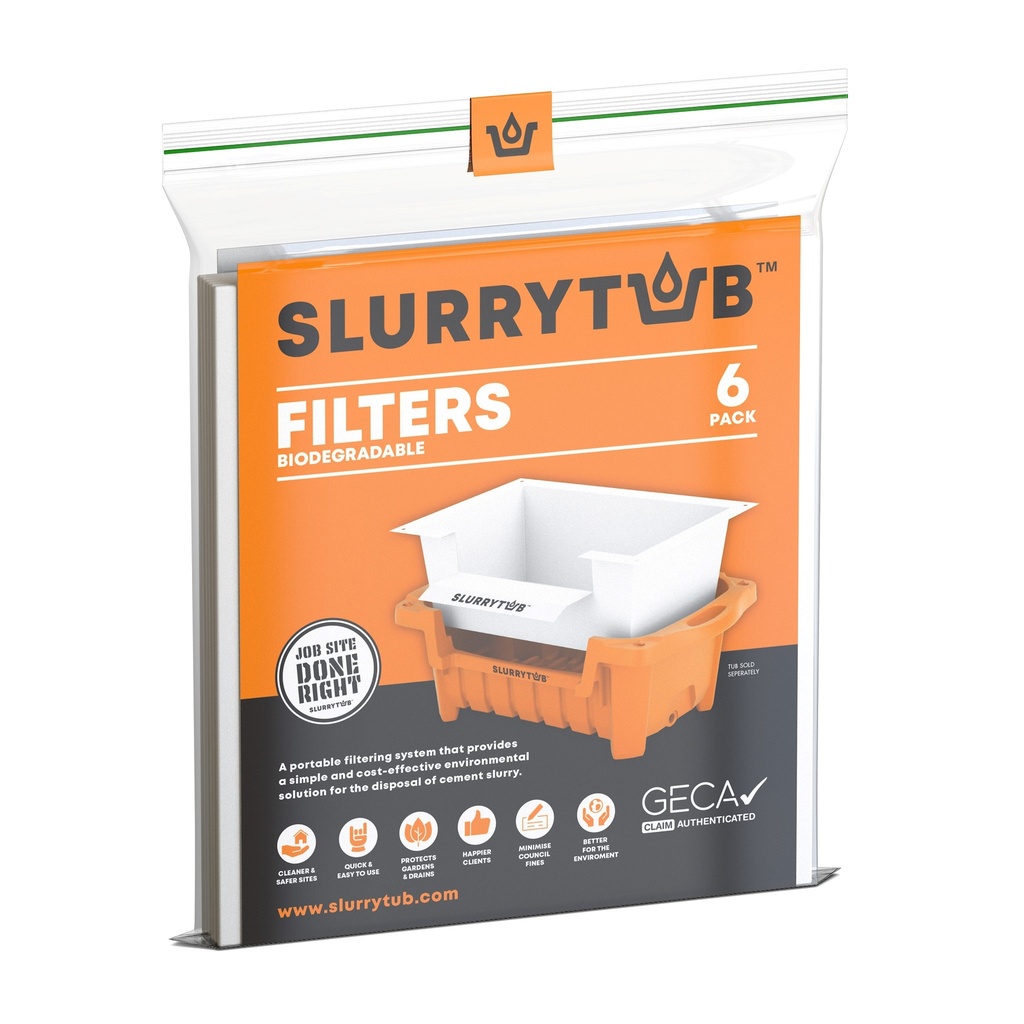 SLURRYTUB Filter 6 Pack