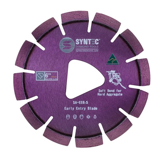 [318767] Syntec Early Entry Blade Hard Purple (2-3 Days, 6")