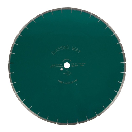[318795] Diamond Way Silent Blade Block/Concrete/Paver 20"