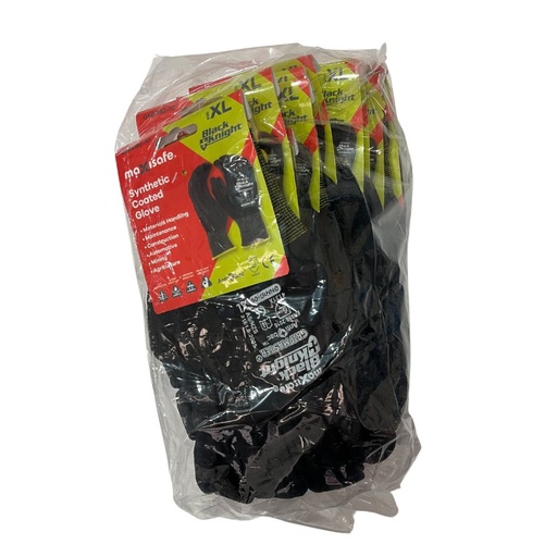 [318874] Maxisafe Black Knight Gloves XL 12pcs