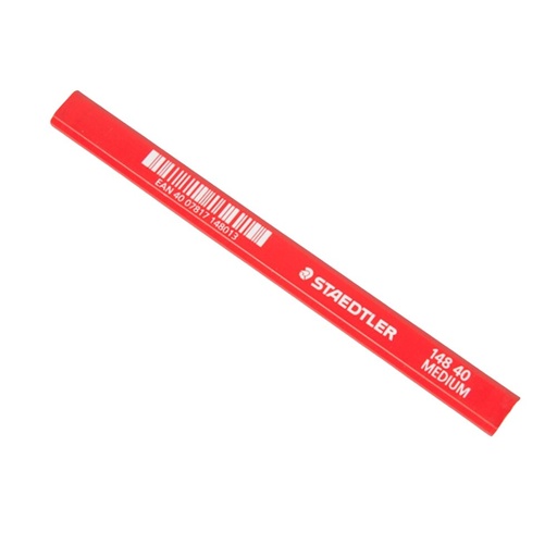 [318912] Staedtler Medium Red Carpenters Pencil 