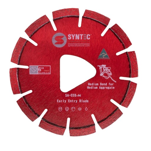 [318954] Syntec Early Entry Blade Red Medium (Next Day, 6")