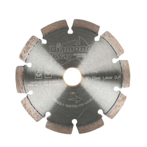 [318955] Diamond Way Laser Welded Concrete Cutting & Grinding Blade 9"