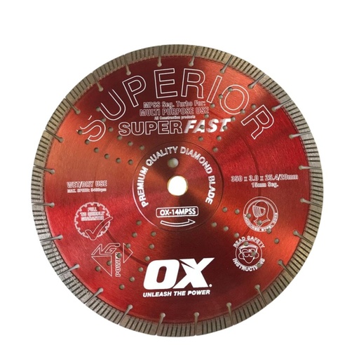 [318993] Ox Superior Turbo Blade 12"
