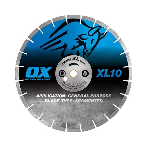 [319243] OX General Purpose Diamond Blade XL10 14"